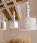 Ceramic and Fabric Ali E Baba Pendant Light by Karman Distributed in Australia by LightCo