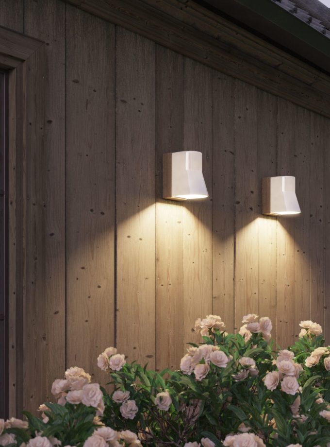 White Beacon Wall light by Tala distributed in Australia by LightCo