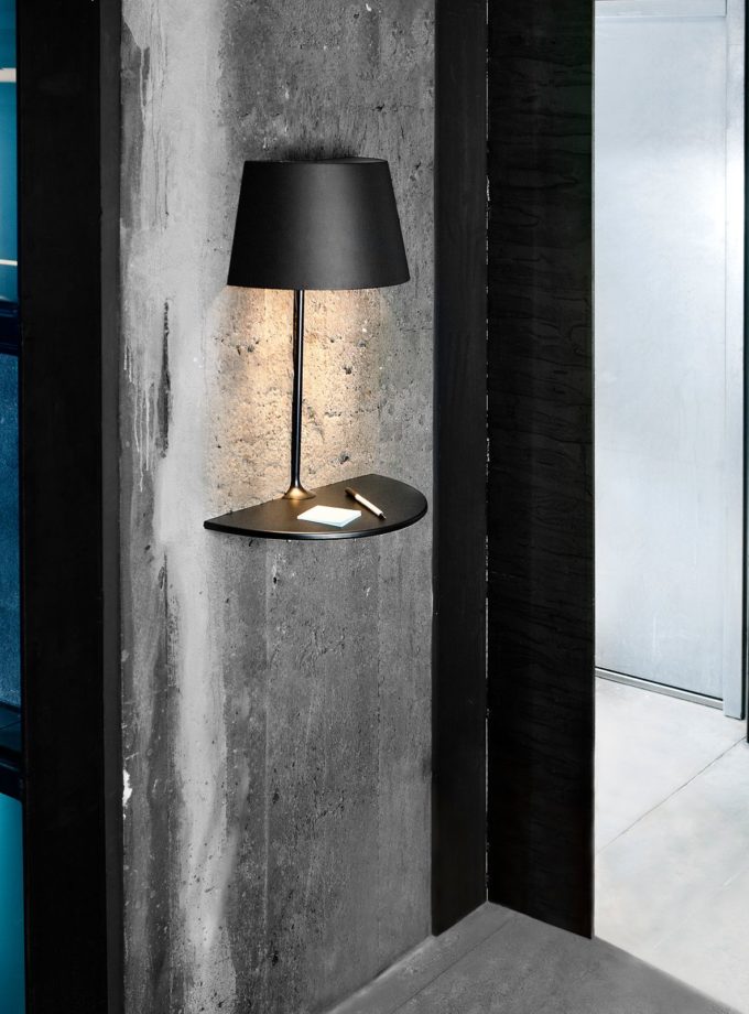 Black Illusion wall light by Northern distributed in Australia by LightCo