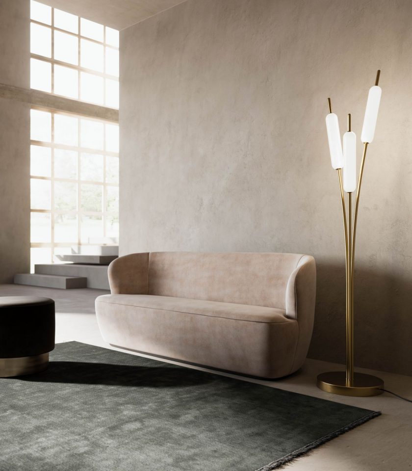 Typha Floor Lamp by Il Fanale