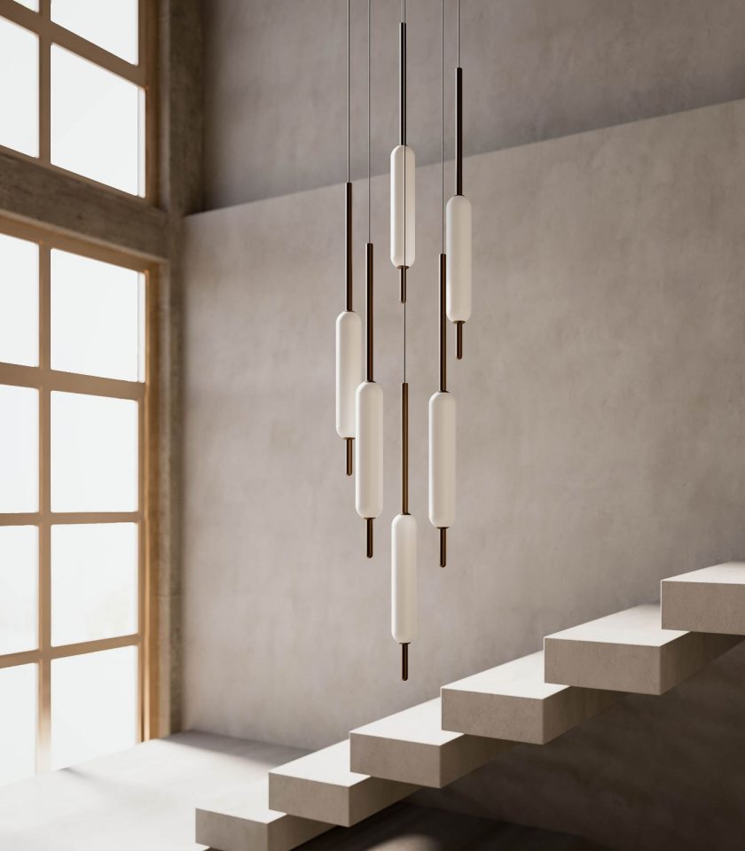 Typha Pendant Light by Il Fanale