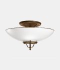 Country Curve Ceiling Light by Il Fanale