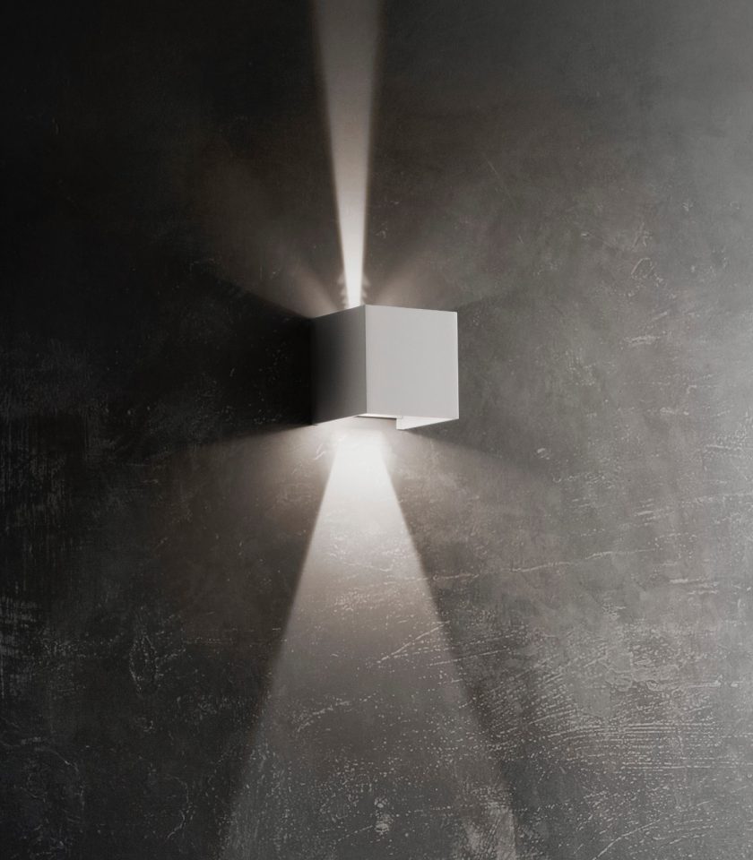 Cubetto Outdoor Wall Light by Ai Lati