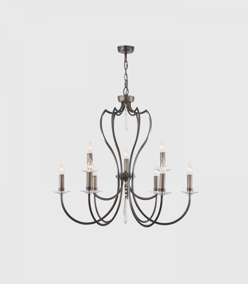 Pimlico Chandelier by Elstead
