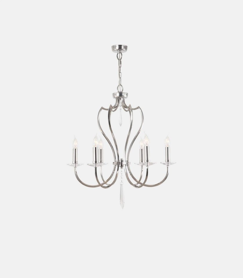 Pimlico Chandelier by Elstead