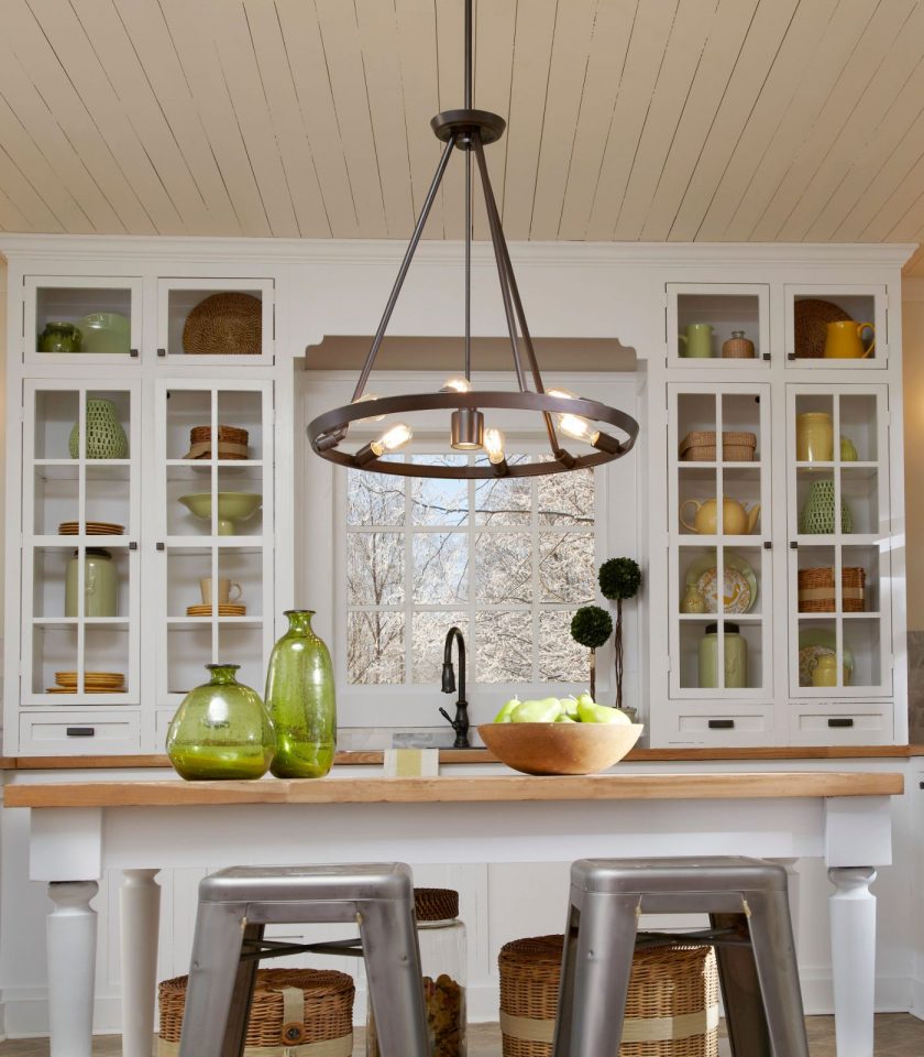 Theater Row Pendant Light by Elstead