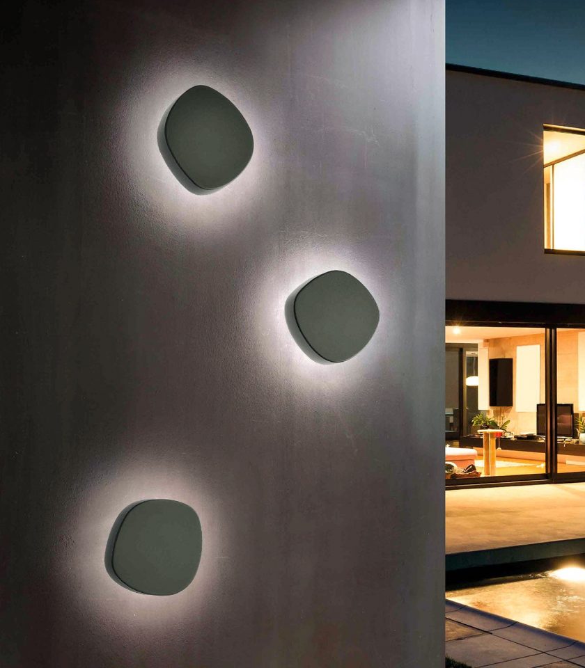 Ciottolo Outdoor Wall Light by Ai Lati