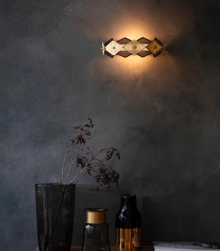 Rote Wall Light by Bert Frank
