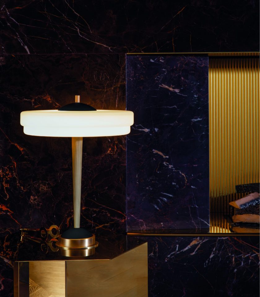 Trave Table Lamp by Bert Frank