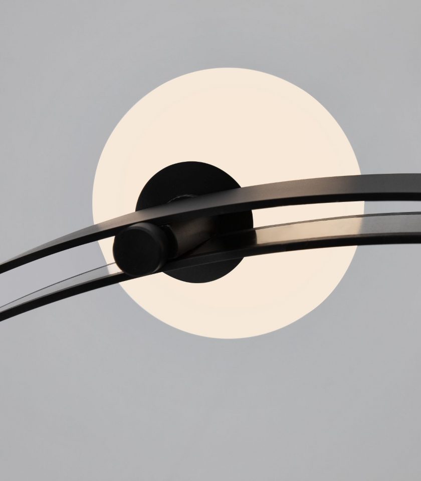 Stant Circular Pendant Light by Karman