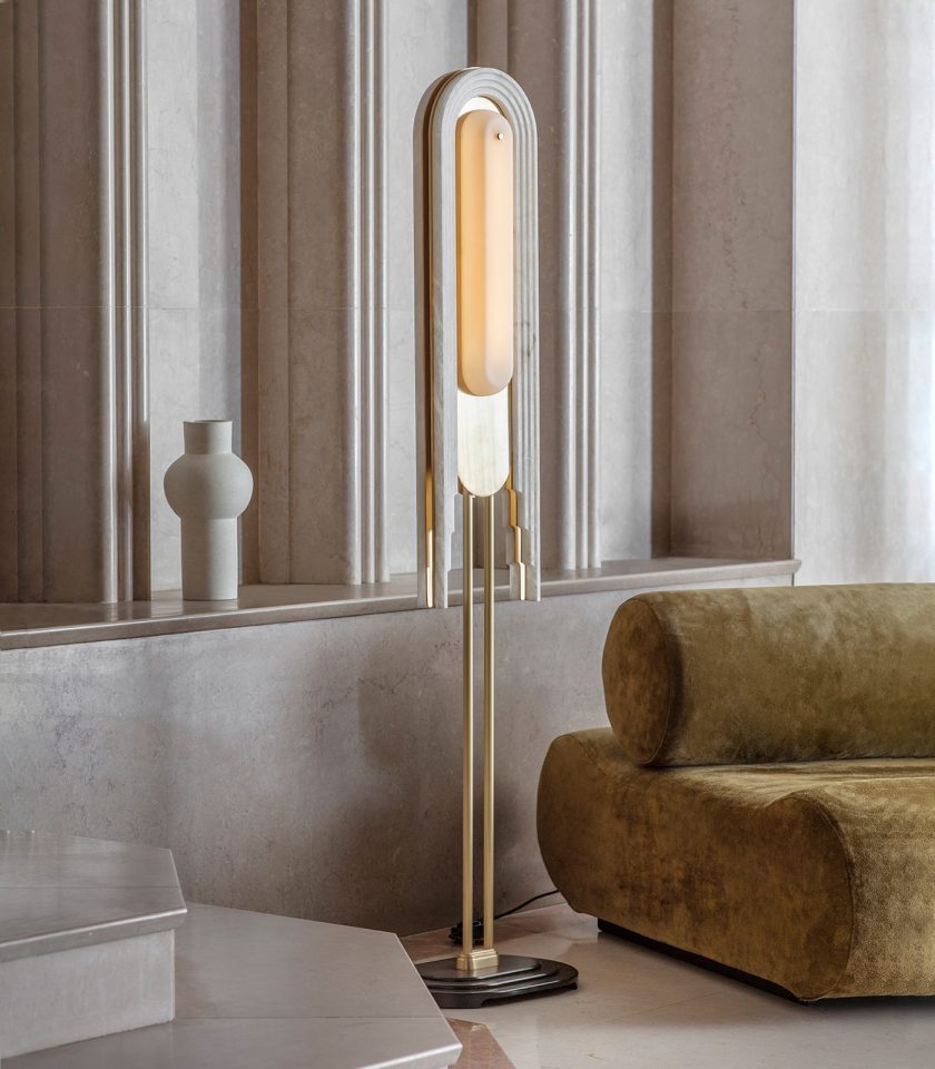 Vima Floor Lamp by Bert Frank