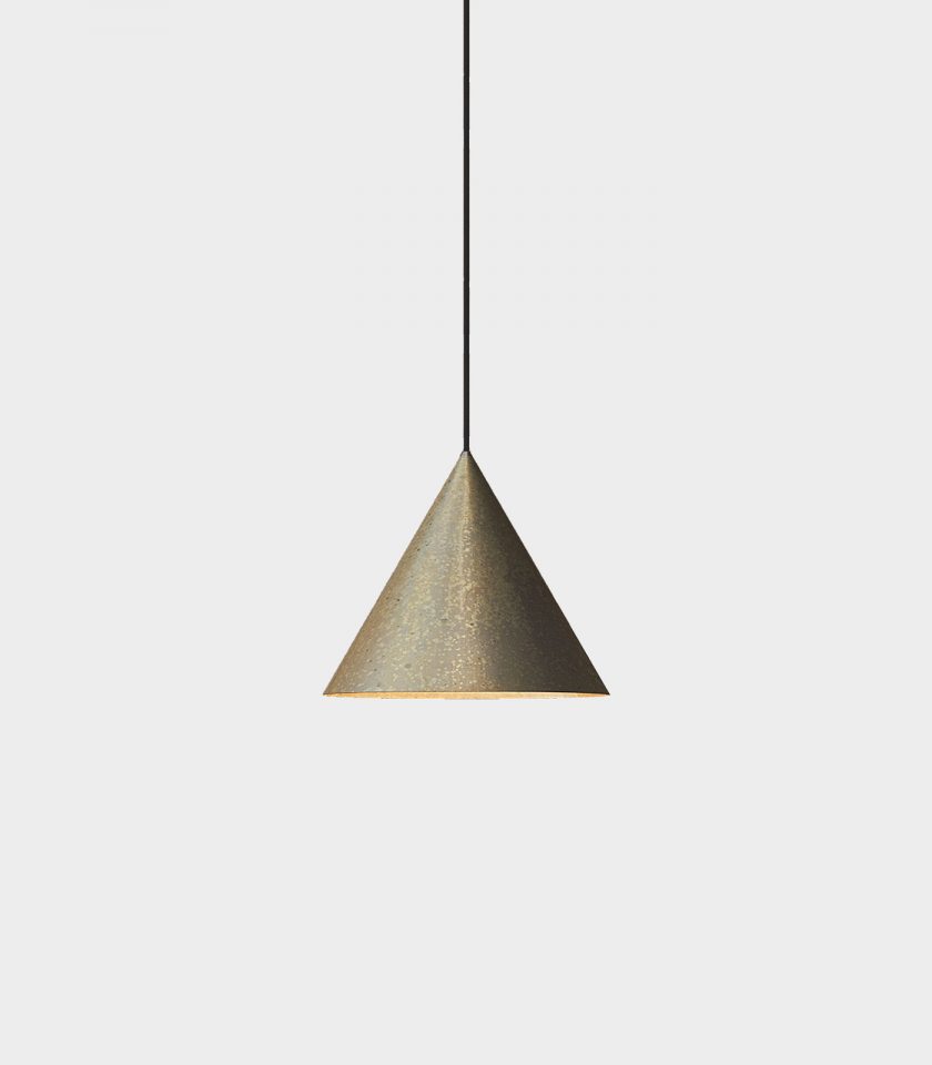 Cone Outdoor Pendant Light by Il Fanale