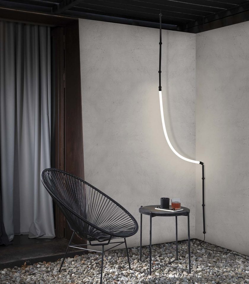 Leda Hanging Floor Lamp by Karman