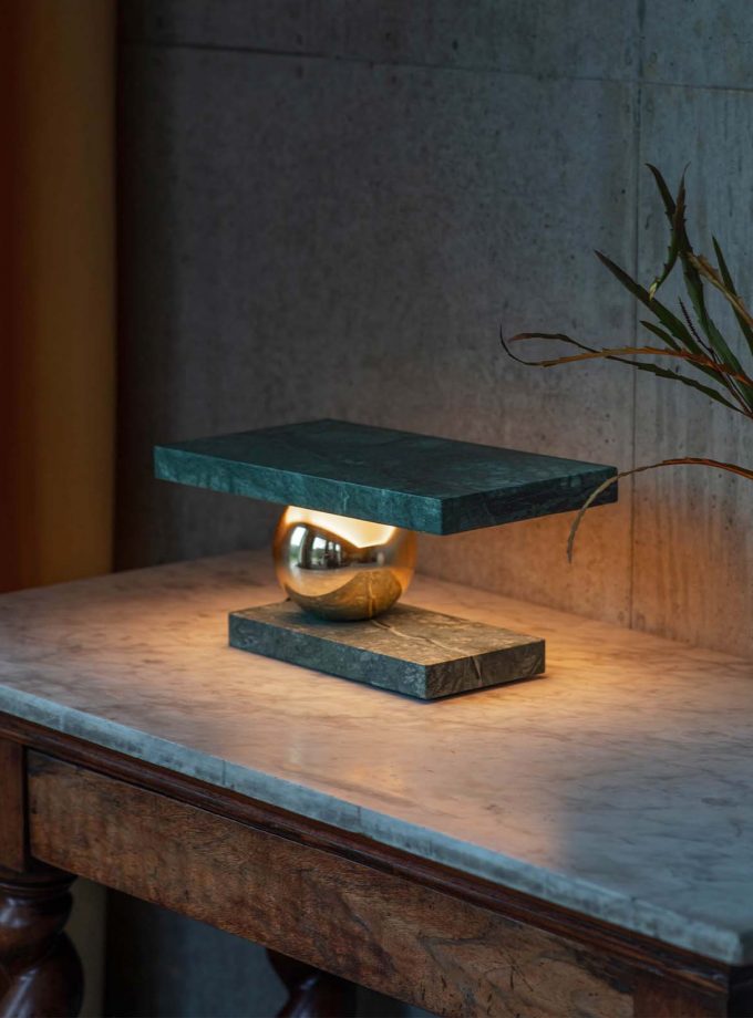 Corbel Table Lamp by Bert Frank