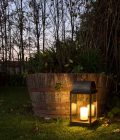 Round Lanterne Outdoor Floor Lamp by Il Fanale