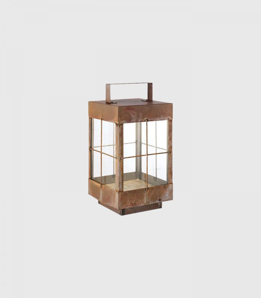 Square Accent Lanterne Outdoor Floor Lamp by Il Fanale