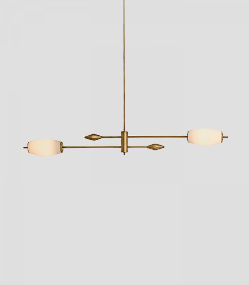 Supernova 2lt Pendant Light by J. Adams & Co.