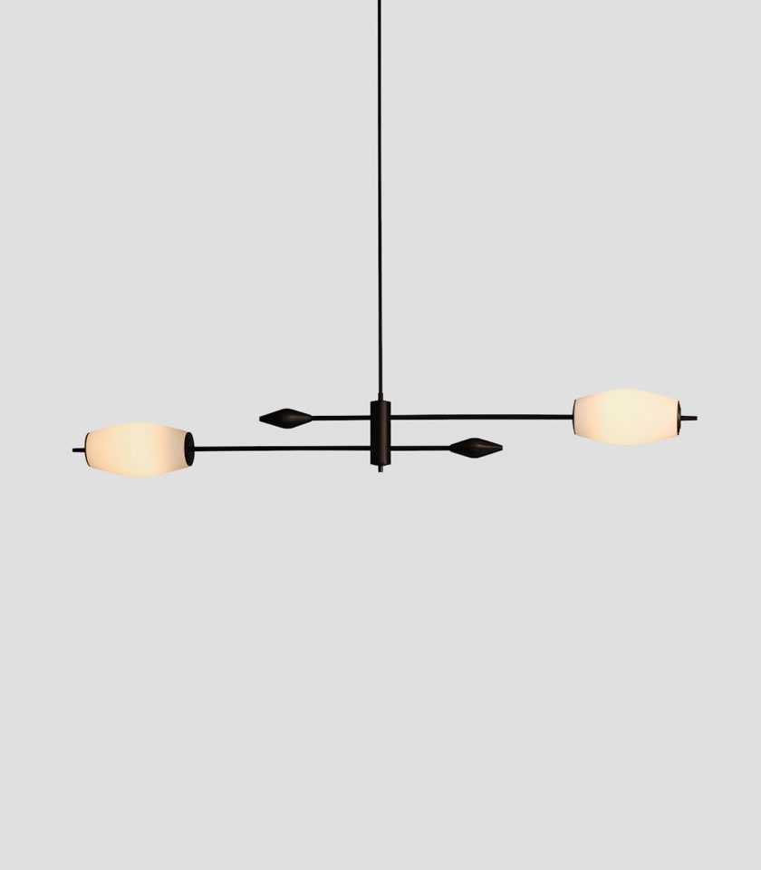 Supernova 2lt Pendant Light by J. Adams & Co.