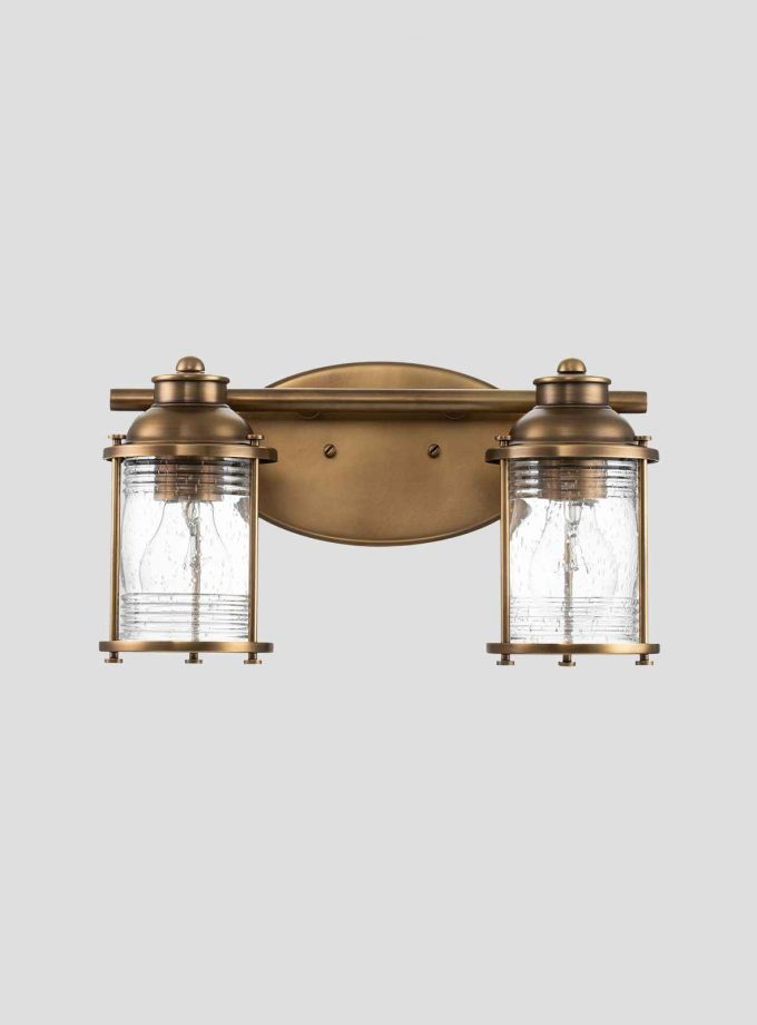 Ashland Bay 2lt Wall Light by Quintiesse