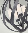 Blacksmith 4lt Pendant Light by Quintiesse