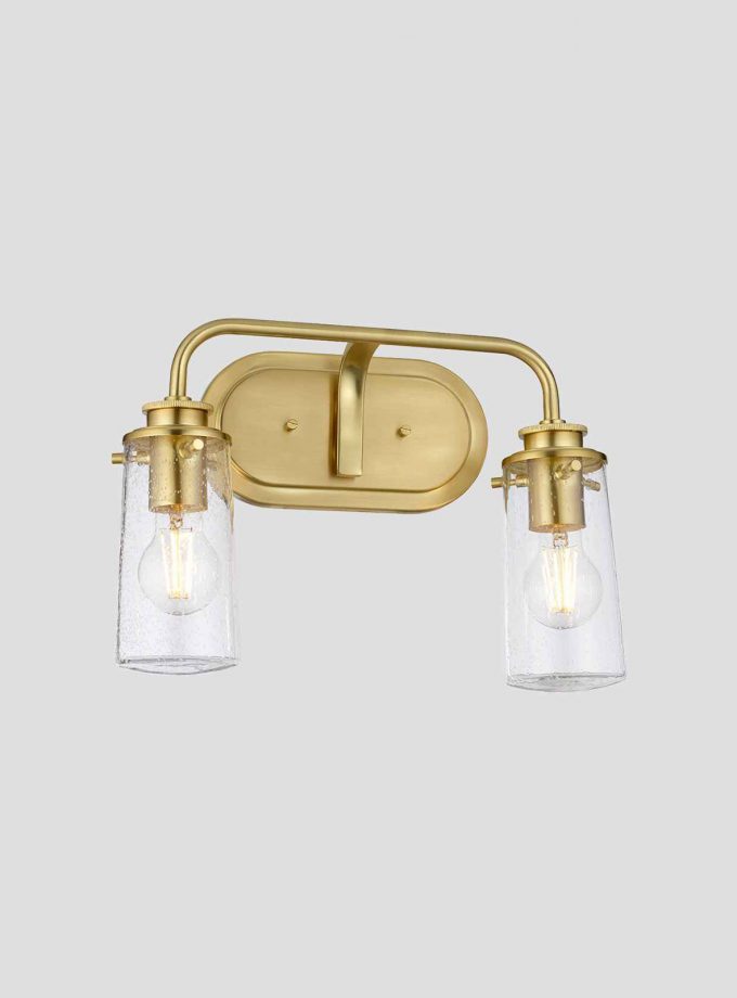 Braelyn 2lt Wall Light by Quintiesse