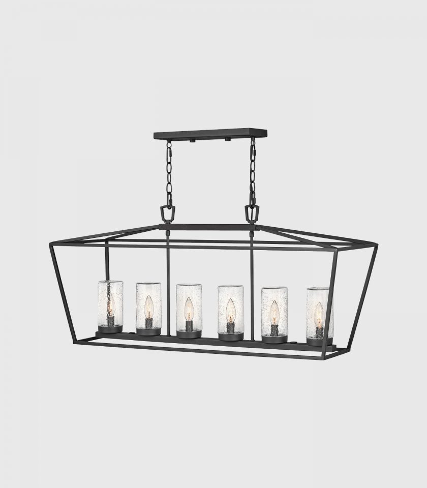 Alford Place 6lt Linear Pendant Light by Quintiesse
