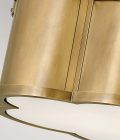 Chance 2lt Semi-Flush Ceiling Light by Quintiesse