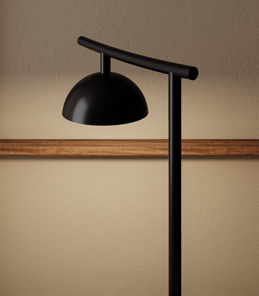 Tan Table Lamp by Aromas Del Campo