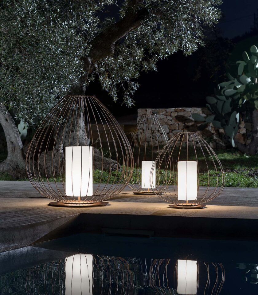 Cell Outdoor Floor Lamp by Karman