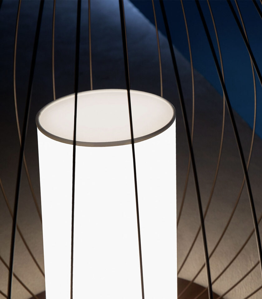 Cell Outdoor Floor Lamp by Karman