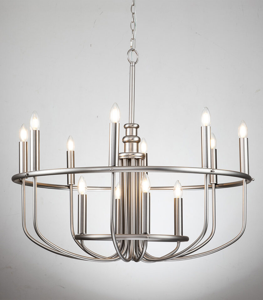 Capitol Hill 12lt Pendant Light by Elstead