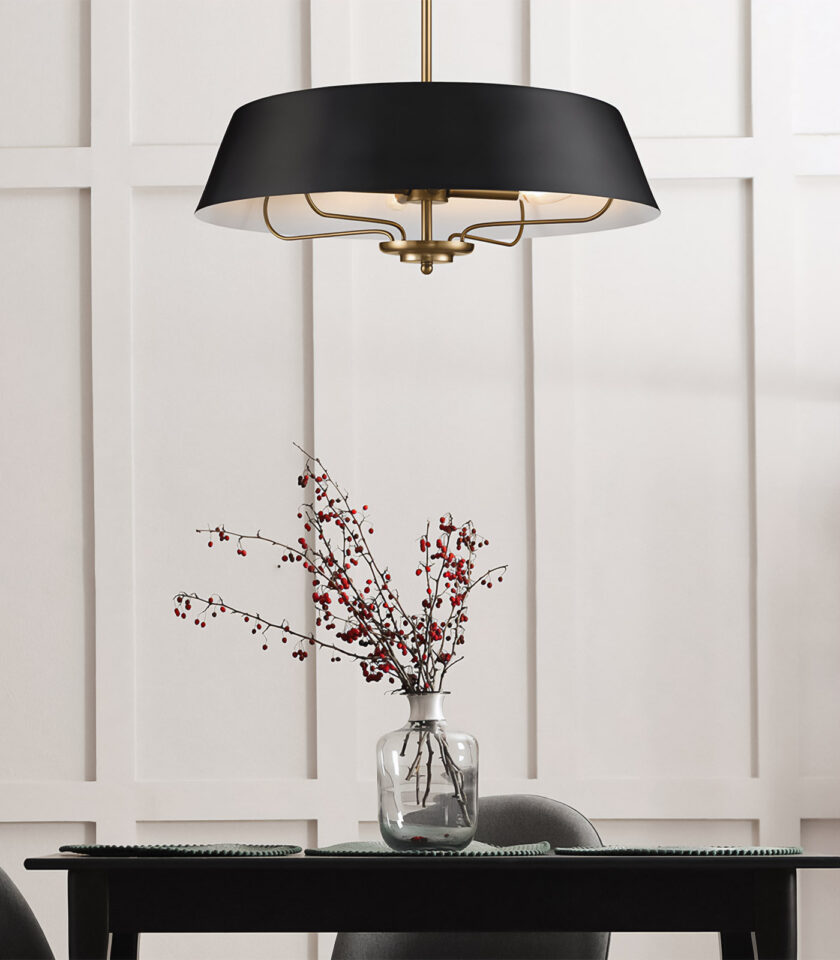 Luella Duo-Mount Pendant Light by Elstead